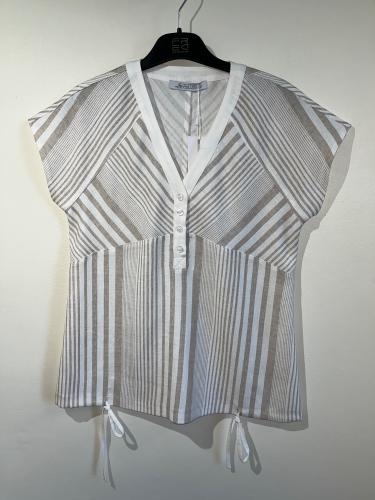 Top coton et lin